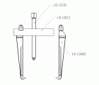 EXTRACTOR FORZA SERIE 1000 DE 2 PATAS